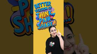 𝗕𝗲𝘁𝘁𝗲𝗿 𝗩𝗲𝗿𝘀𝗶𝗼𝗻 𝗼𝗳 𝗧𝗵𝗶𝗻𝗸-𝗣𝗮𝗶𝗿-𝗦𝗵𝗮𝗿𝗲! 𝗔 𝗣𝗼𝘄𝗲𝗿𝗳𝘂𝗹 𝗧𝘄𝗶𝘀𝘁 𝗳𝗼𝗿 𝗗𝗲𝗲𝗽𝗲𝗿 𝗦𝘁𝘂𝗱𝗲𝗻𝘁 𝗧𝗵𝗶𝗻𝗸𝗶𝗻𝗴 💡
