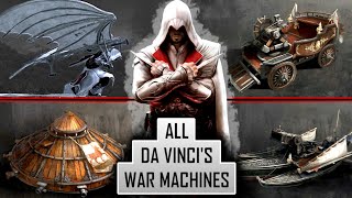 All Da Vinci's War Machines | Assassin's Creed Brotherhood