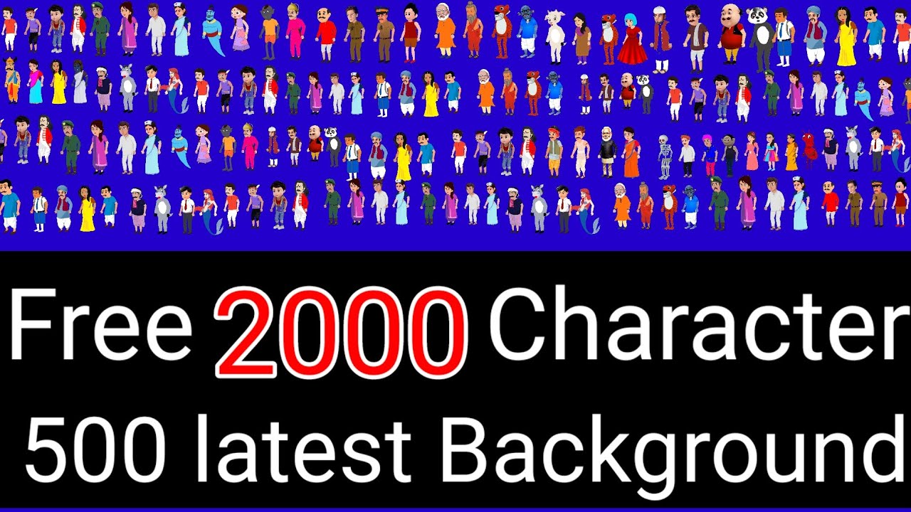 Download All Cartoon Characters | ChromaToons  New Character | Indian Cartoon Charactor Download