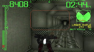 Armored Core Destroy Space Catapult