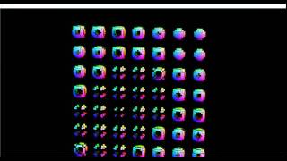 N-dimensional game of life (5 dimensions)