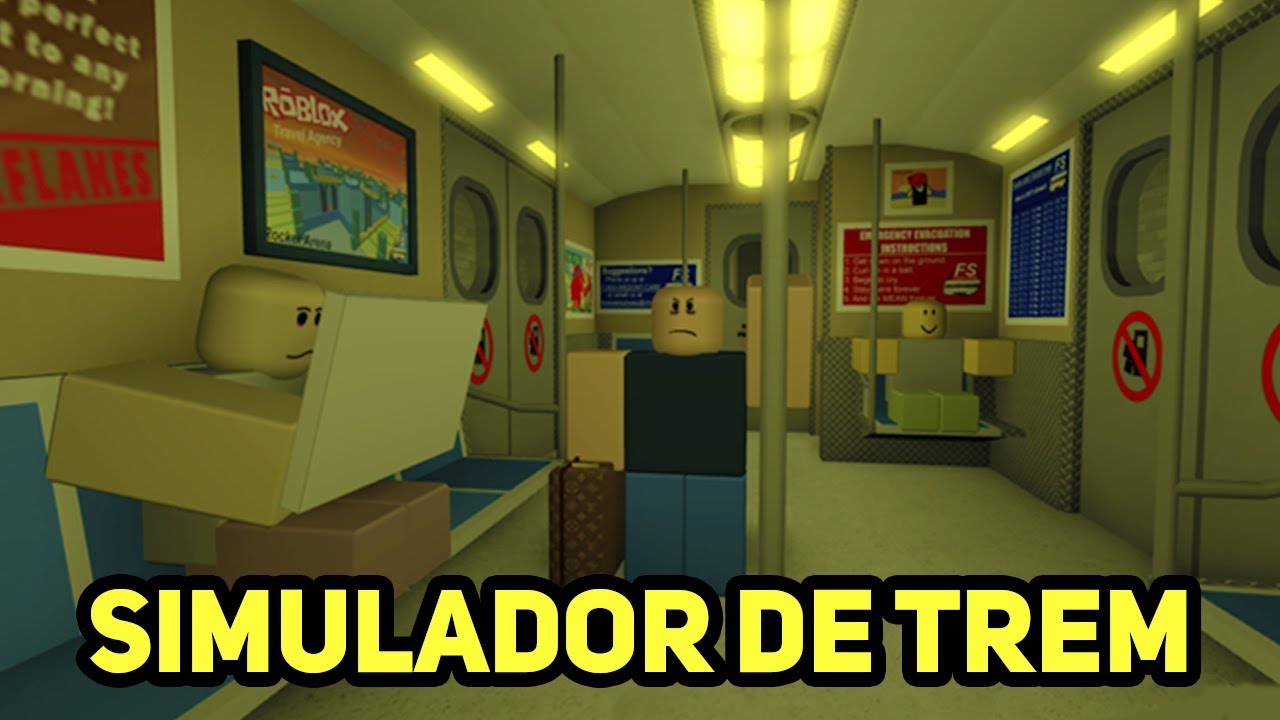 Simulador De Trem No Roblox Youtube - jogos de pilotar trem gratis roblox