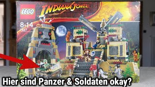 LEGO Indiana Jones Figur/Minifigur Indianer Ugha Stammes Krieger aus Set 7627 