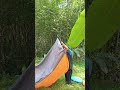 Garden Camping: Pitching a Tent & Brewing Coffee ⛺️☕️🌱 #shorts