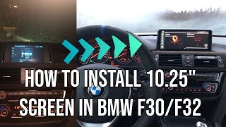 BMW F30/F31/F32 10.25" Screen Upgrade Guide | Step-by-Step Installation Tutorial