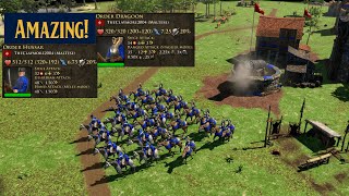 AOE3DE: The Maltese Order Unit Build is Epic for team games! Fun 2v2 ranked!