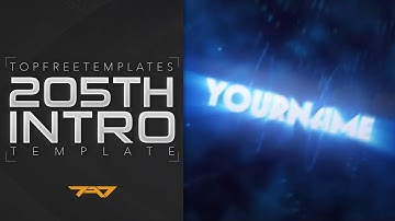 FREE After Effects & Cinema 4D Intro Template: 3D Sync Intro Template #205