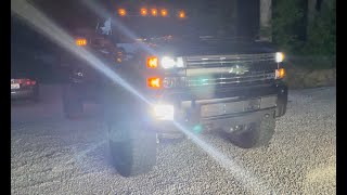 Dieselleds Full LED Headlight And Fog Light Install!! 1519 Silverado 2500/3500.