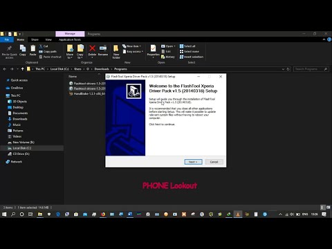 BEST How to install flashtool drivers (Sony Xperia mobile phone drivers for FLASHING smartphone)