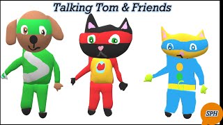 3D Talking Tom & Friends Drawing/Kutties Drawing screenshot 4