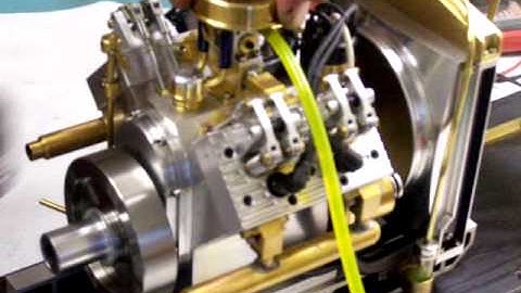 Scratch-built 4-Cylinder Engine by Stanley