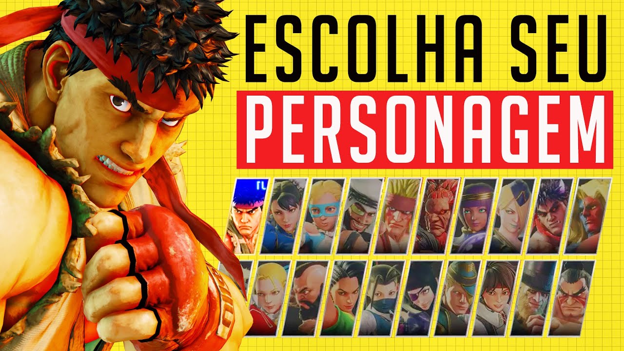 Os 8 personagens mais fortes do Street Fighter