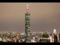 Taipei 101 Night View, Bike Trip
