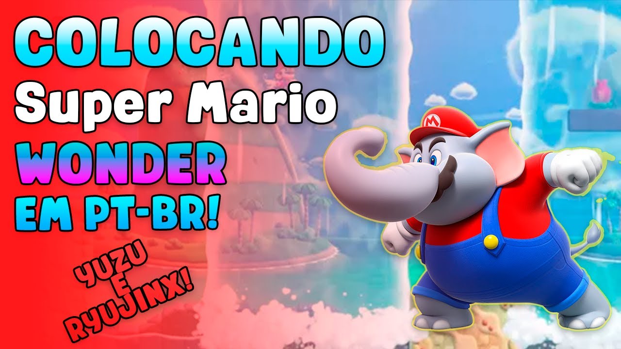 Como mudar o Mario Wonder para Português do Brasil! (Yuzu e Ryujinx) 