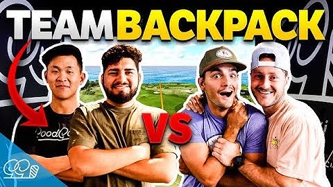 Team Backpack Gets REVENGE... 2v2 Scramble On The Trackman