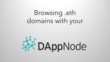 Browsing .eth domains with your DAppNode