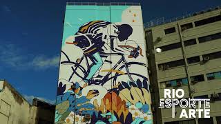 Rio Esporte Arte 2018 - Mural 03 - MATEU VELASCO |  DRONE