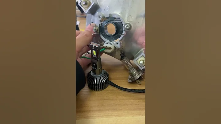 How to install the LED headlight model H7 by yourself to save money?