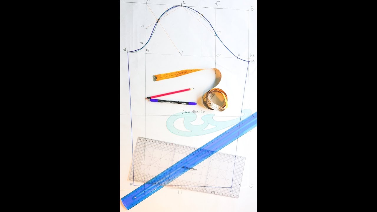 #TUTORIAL CARTAMODELLO MANICA BASE