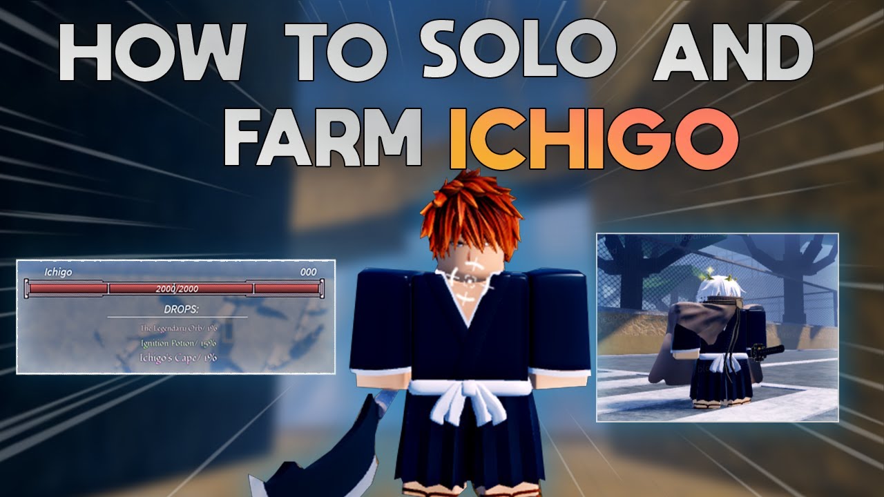 How to make Ichigo Kurosaki in Project Slayers (Roblox) 