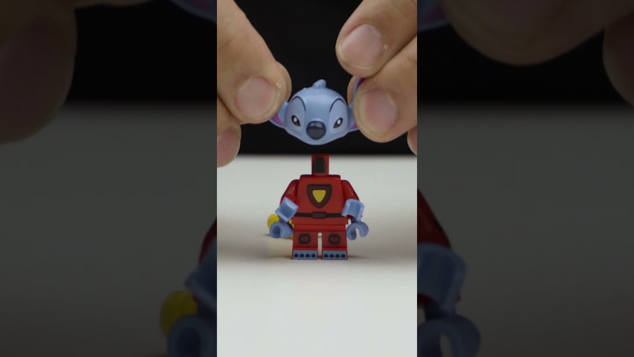 New - Mini Figurine LEGO Stitch 626, Disney 100 (Complete Set) coldis100-16