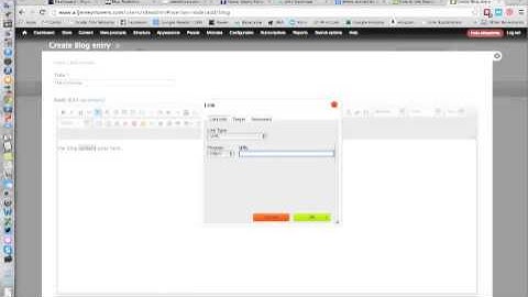 Add Blog Content in Drupal