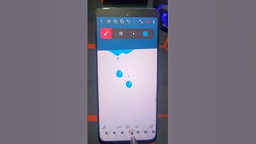 💧How To Make Water Drop Animation On Mobile || #Shorts