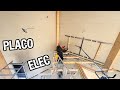 Electrification du chantier et un peu de placo