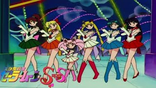 1080P Inner Sailor Soldiers Group Speech Pretty Soldier Sailor Moon Supers