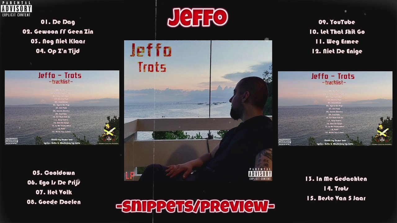 Watch Jeffo - Trots (snippets video) on YouTube Watch Jeffo - Trots (snippets video) on YouTube