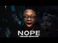 NOPE (2022) Official Trailer || REACTION | NEW Jordan Peele Horror Movie