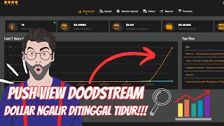 Trik Push Dollar Doodstream Akun Baru Langsung Ngegsss Auto Wd Tiap Hari