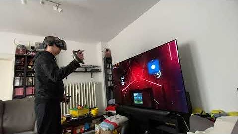 Beat Saber Valve Index VR first time test