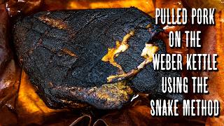 How To Smoke Pork Butt With the Snake Method On A Weber Kettle