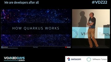 [VDZ22] Will my library or framework work on Quarkus (and GraalVM)? by Peter Palaga