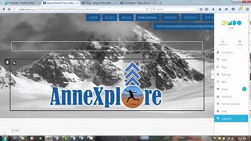 FreeJimdo website blog tutorial 1