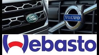 Разблокировка Webasto на LandRover, Volvo и Ford