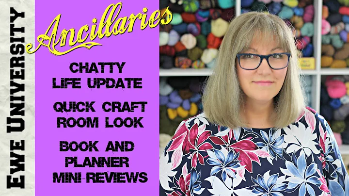 LIFE UPDATE, CRAFT ROOM TOUR, PLANNER REVIEW || EW...