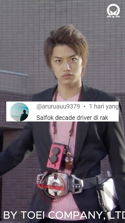 Kamen Rider Decade pada TRAILER WINGMAN Tokusatsu Baru Toei Dari Manga Karya Masakazu Katsura