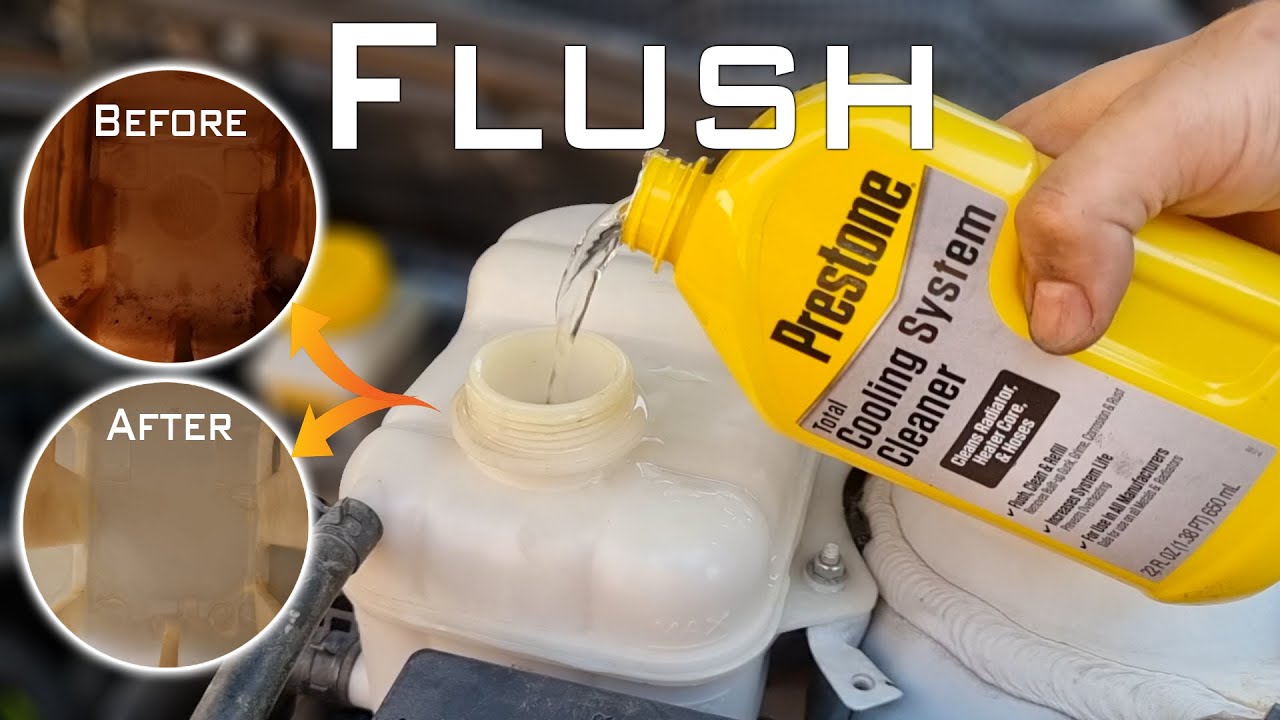 How to do complete coolant flush/How to use prestone radiator