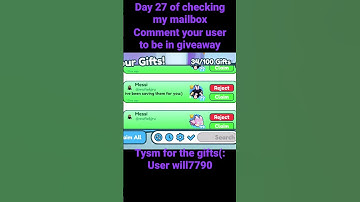 Day 27 of checking my mailbox #petsimx #roblox #fypシ #mailbox #petsimulator #giveaway #fyp