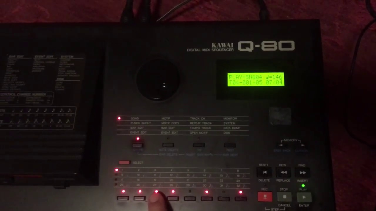 Kawai Q-80 Polyrhythm Polymeter Techno Akai Remix 16 - YouTube