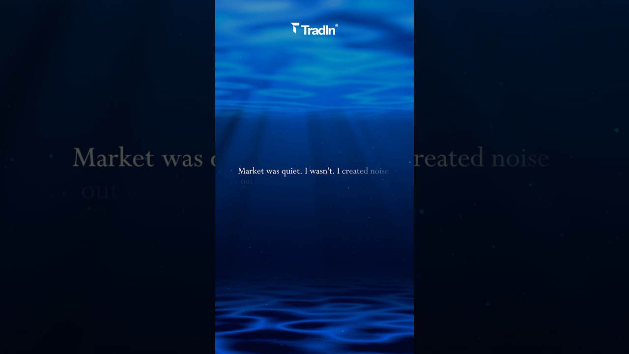 Market was quiet. I wasn’t. I created noise out of boredom, and paid the price for it. #trading