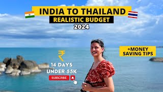 Thailand Trip BUDGET from India FULL BREAKDOWN 2024 | Thailand Visa Free for India | SIM, Insurance