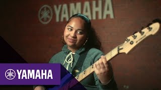 Ava Joseph; Bass Guitarist | #MoreThanAGift | Christmas 2017 | Yamaha Music