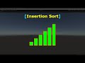 Sorting an Array using "Insertion Sort" | C# | Unity Game Engine