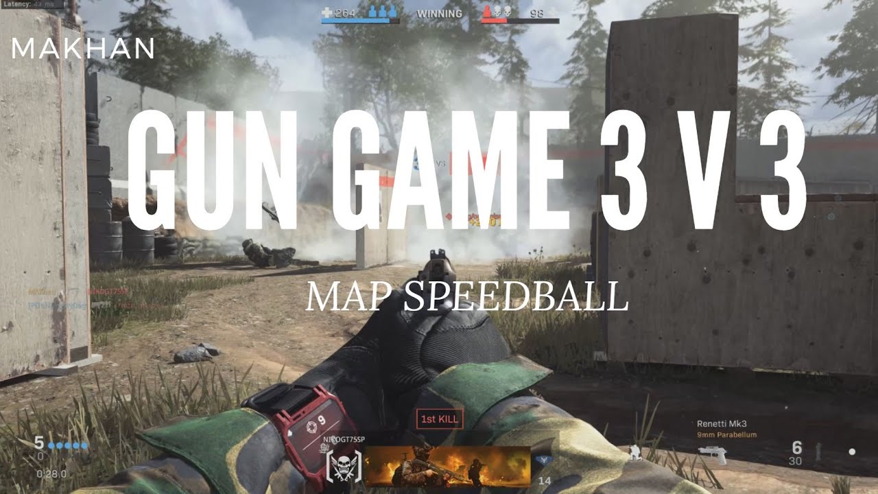 Call of Duty Modern Warfare - Speedrunner - Gun Game - Urdu Commentary Gameplay video
