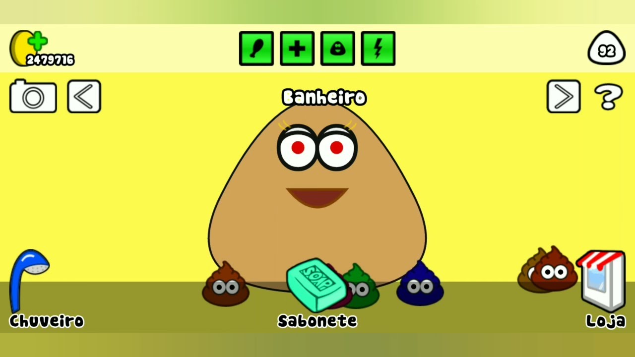 Pou Gameplay  jogar POU no sábado #20 