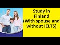 Study in Finland | Finland spouse visa | Scholarship in Finland | Finland visa refused | Crown