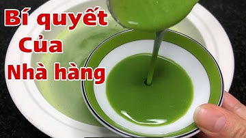 Công thức muối ớt xanh chấm Hải Sản, các món nướng ăn là ghiền.
